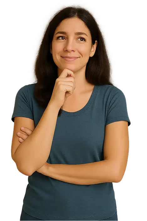 Happy mother without worries